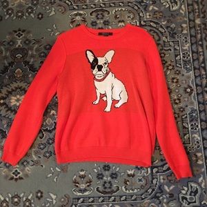 Sweater with Bulldog